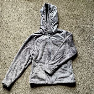 The North Face | Grey Women’s Fuzzy Jacket | Size Medium